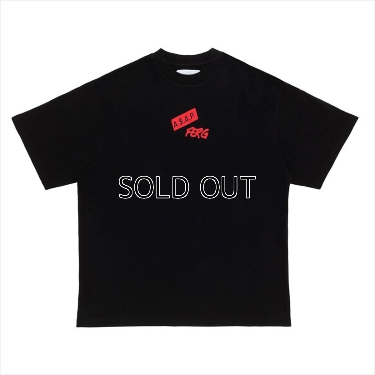 画像1: PLATFORMX A$AP FERG Asap Ferg Written Tee (Tシャツ) (1)