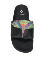 画像1: MARCELO BURLON Fluo Wings Slider (サンダル) (1)