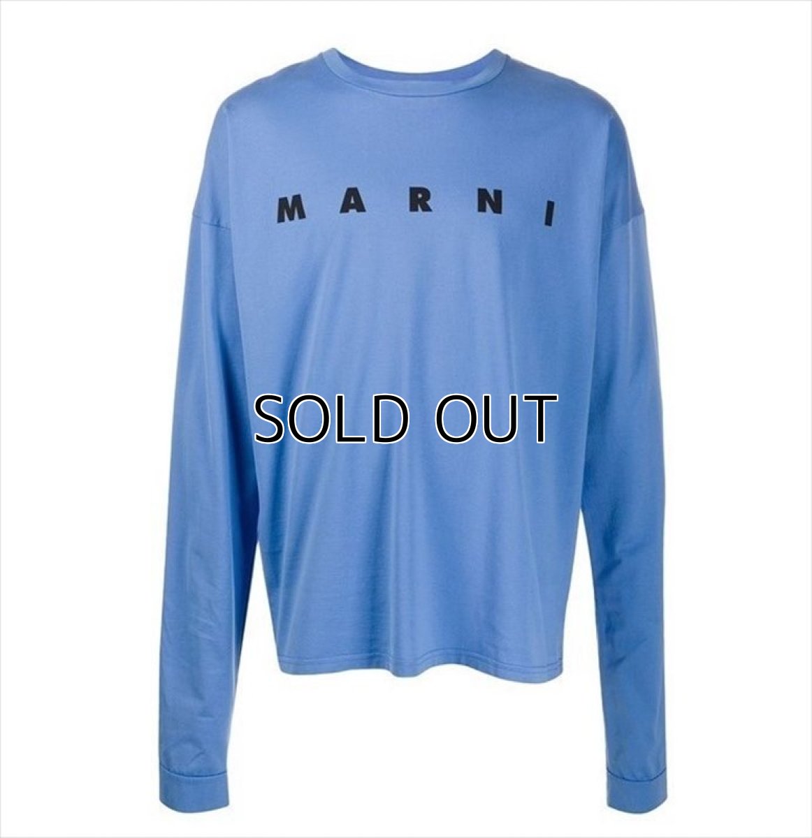 画像1: MARNI Logo Print L/S T-Shirt (ロングTシャツ) (1)