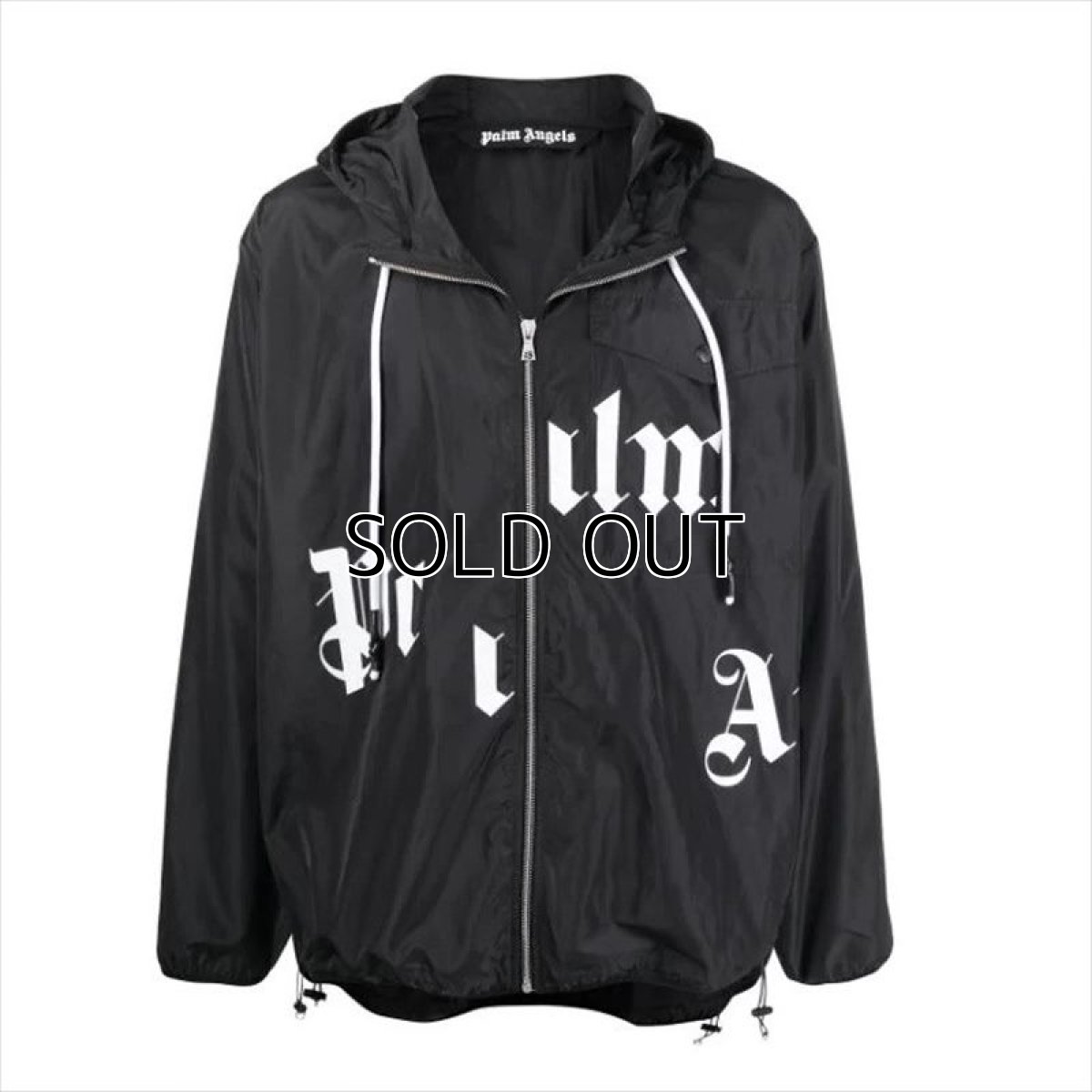 画像1: PALM ANGELS Broken Logo Windbreaker (1)