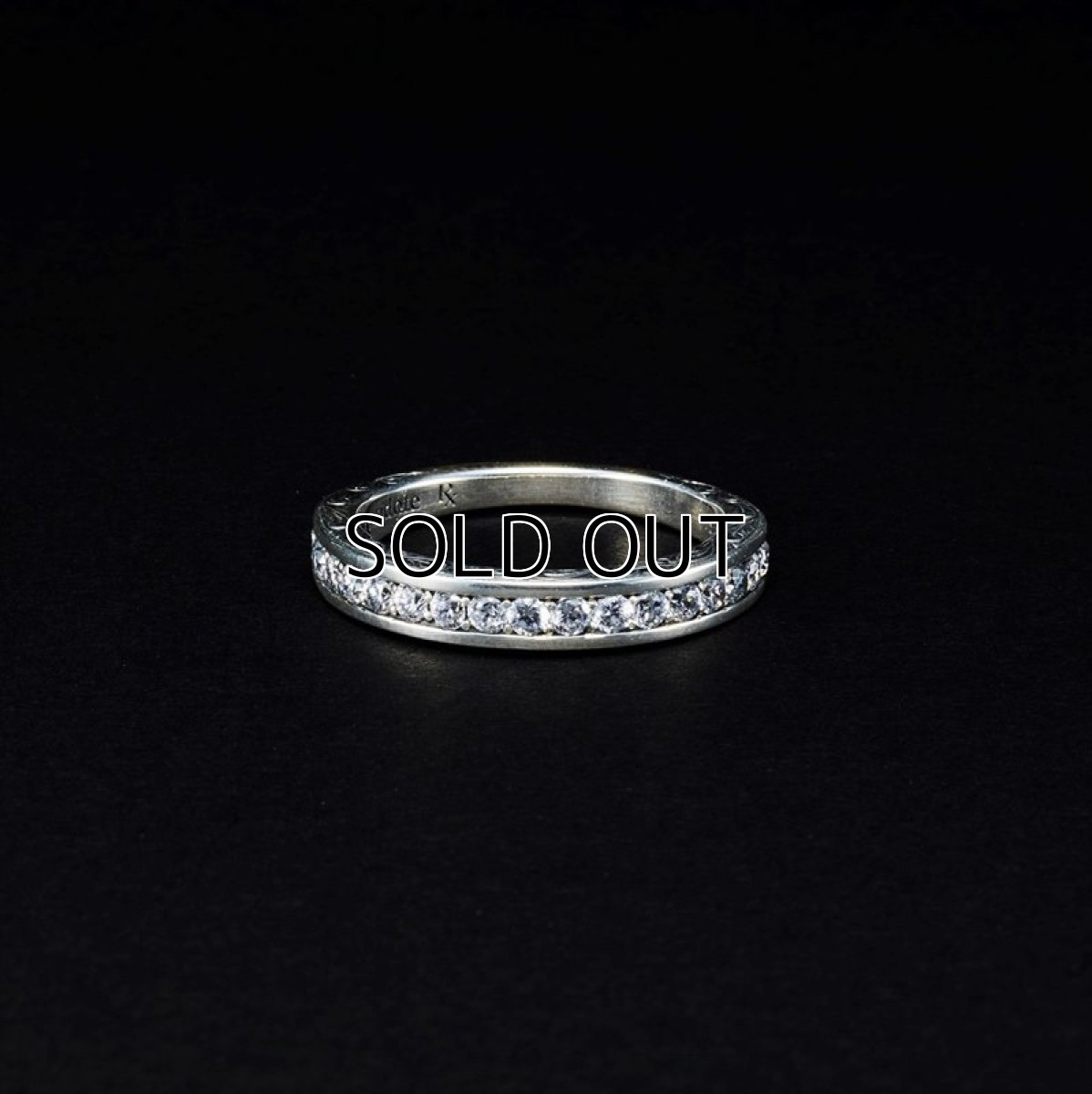 画像1: Antidote BUYERS CLUB Engraved Pave Ring (1)