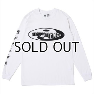 CHALLENGER x NEIGHBORHOOD 2021 Mix Logo Skull L/S Tee