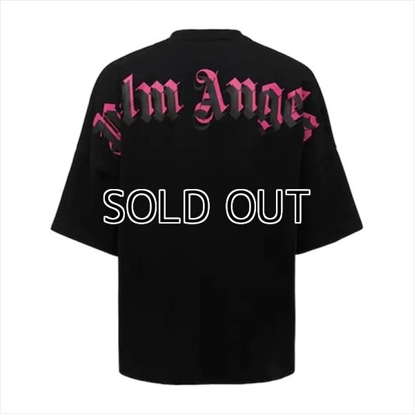 PALM ANGELS Doubled Logo Over T-Shirt