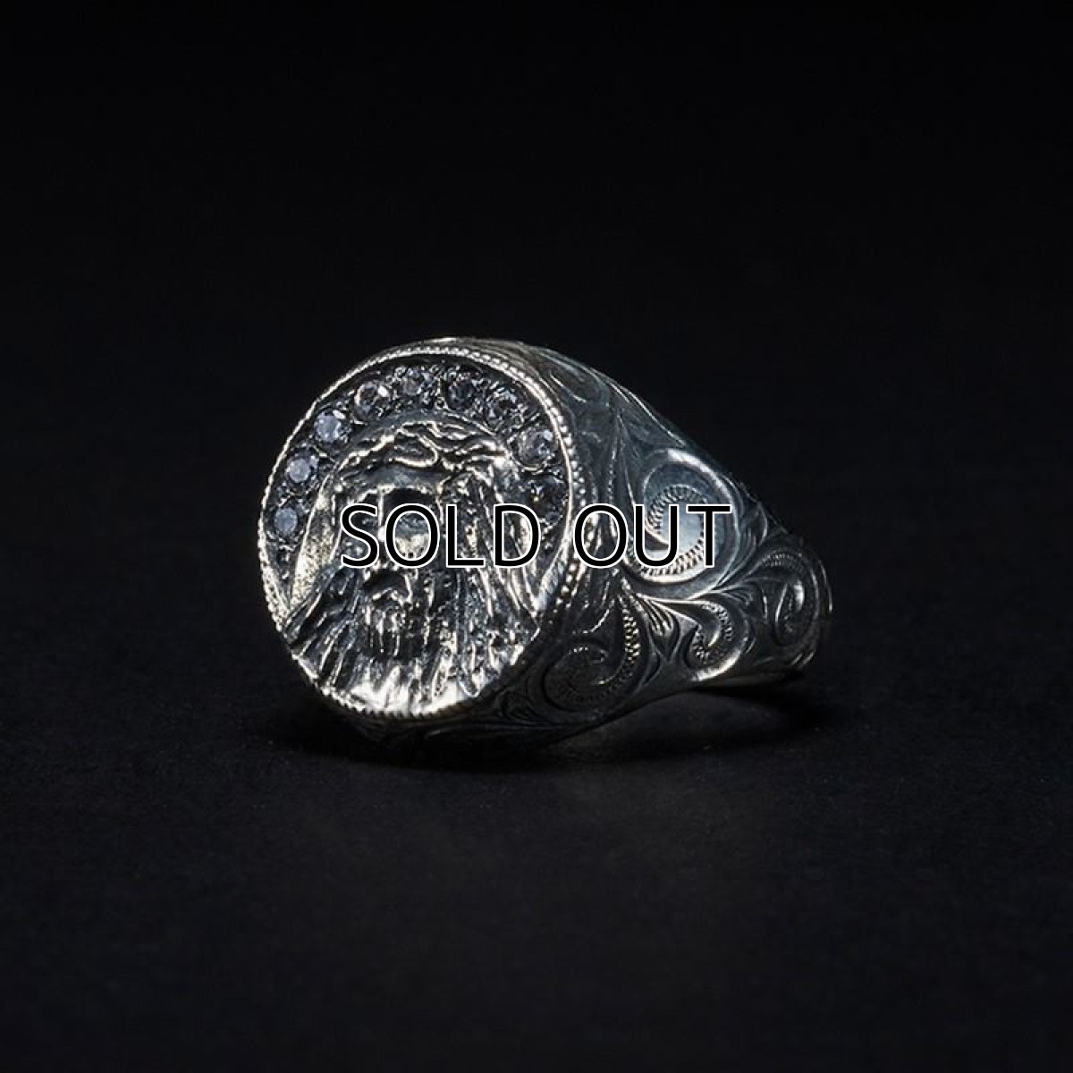 画像1: Antidote BUYERS CLUB Engraved Jesus Ring (1)