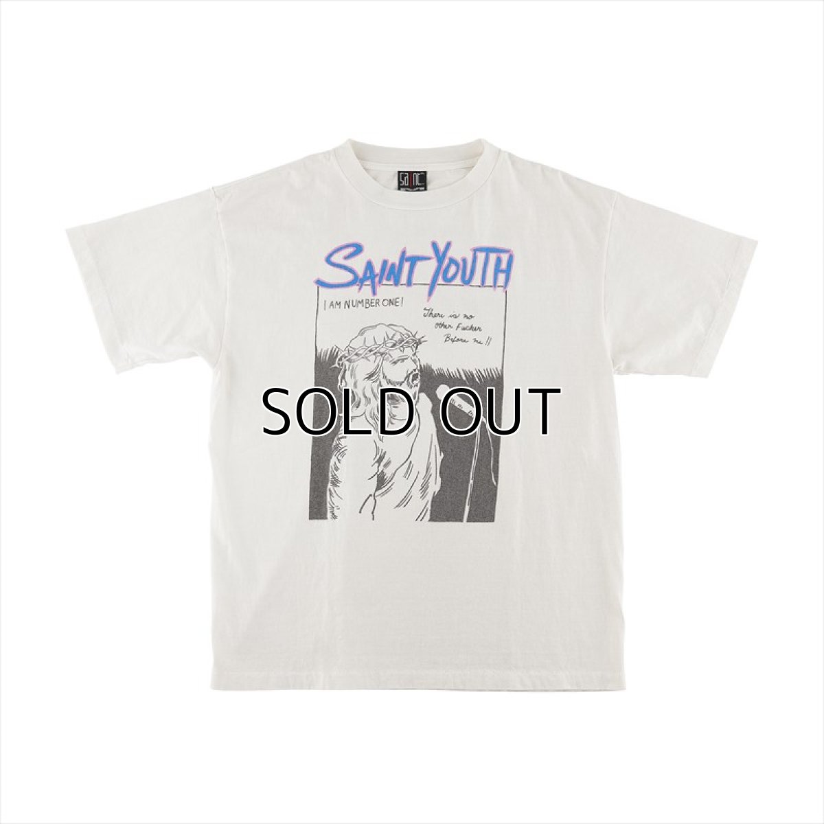 画像1: ©SAINT Mxxxxxx S/S T-Shirt Saint Youth White (Tシャツ) (1)