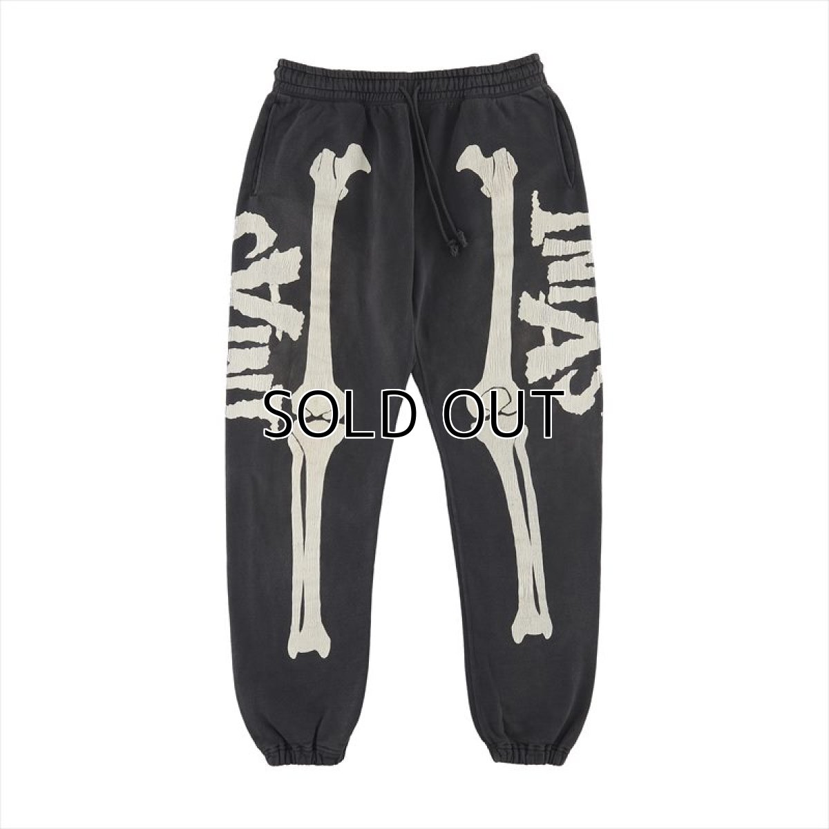 画像1: ©SAINT Mxxxxxx Sweat Pants Born Black (スウェットパンツ) (1)