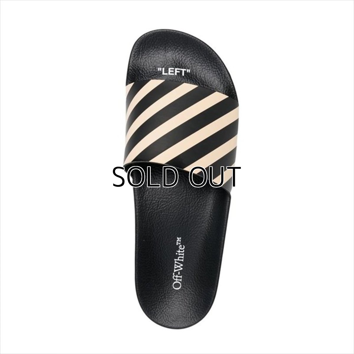 画像1: OFF-WHITE Diag Slider (サンダル) (1)