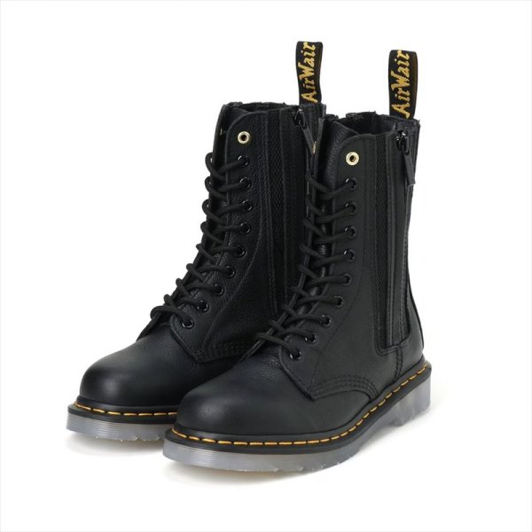 Yohji Yamamoto × Dr.Martens 10-Eye Side Gore Boots