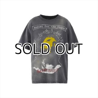 SAINT Mxxxxxx FORSOMEONE SS T-Shirt GOD Black (Tシャツ)
