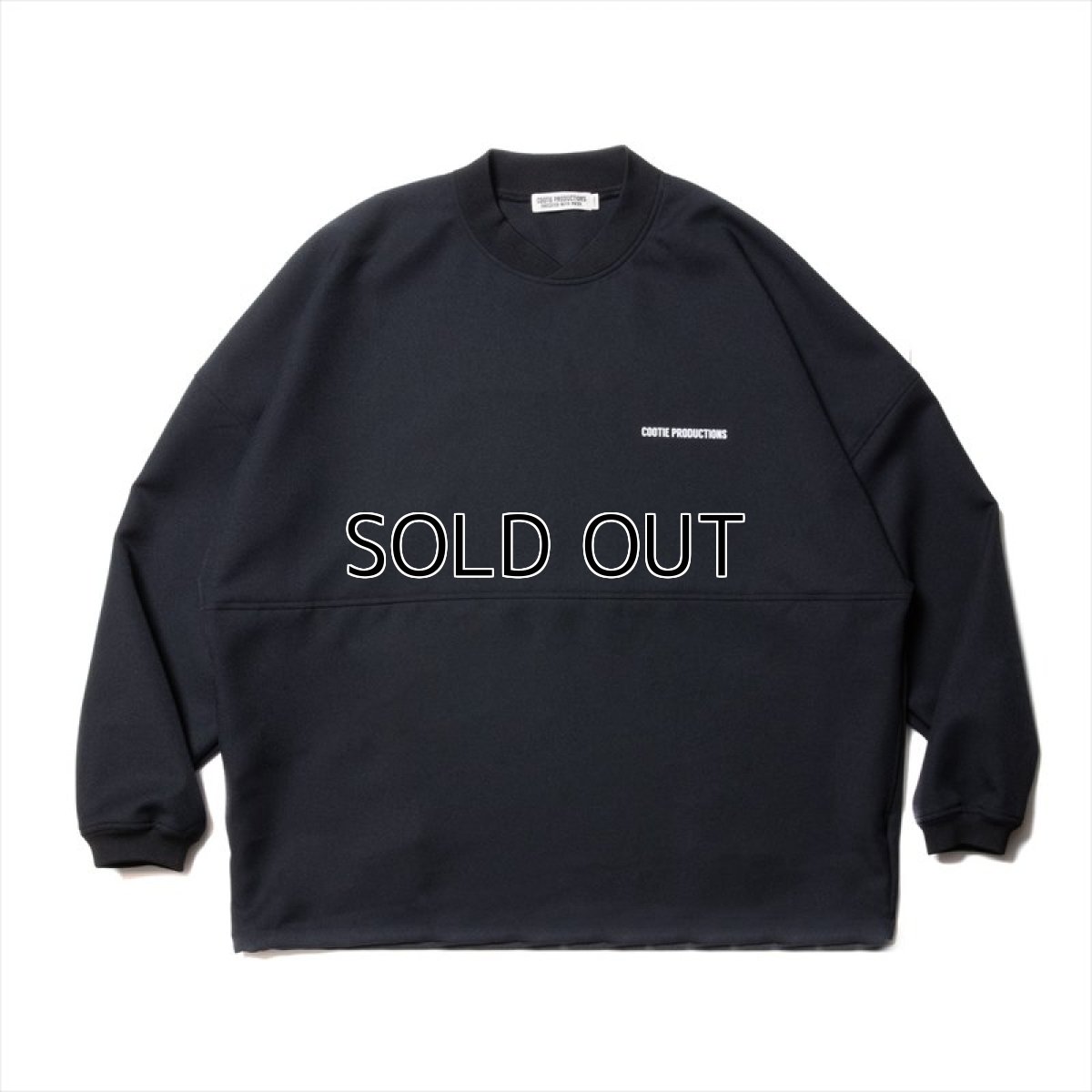 画像1: COOTIE PRODUCTIONS Polyester Twill Football L/S Tee (フットボールロングスリーブTシャツ) (1)