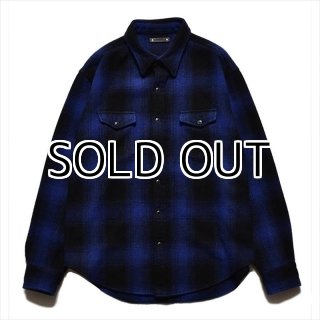 MINEDENIM Ombre Check Flannel RF Western Shirt