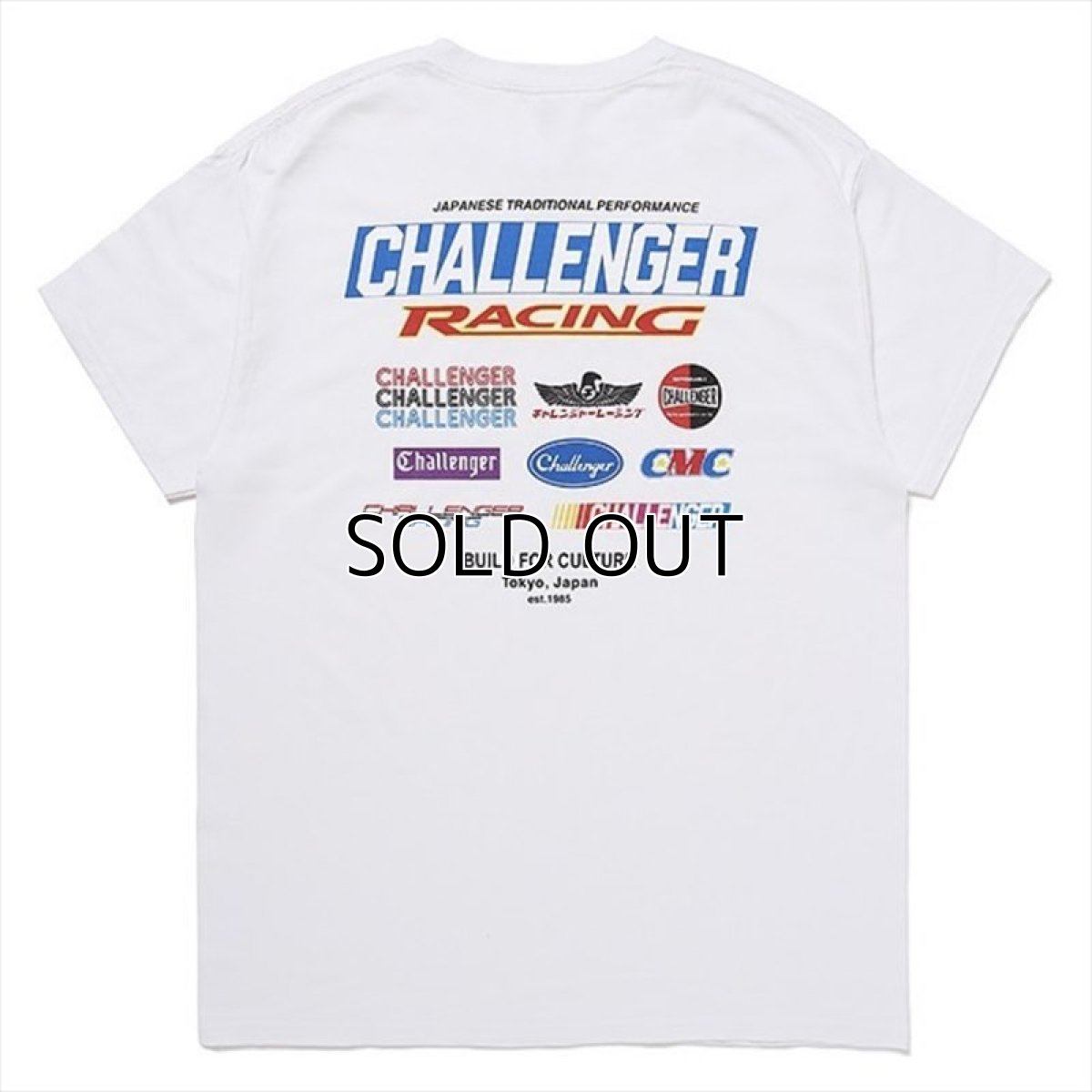 画像1: CHALLENGER CMC Racing Logo Tee (Tシャツ) (1)