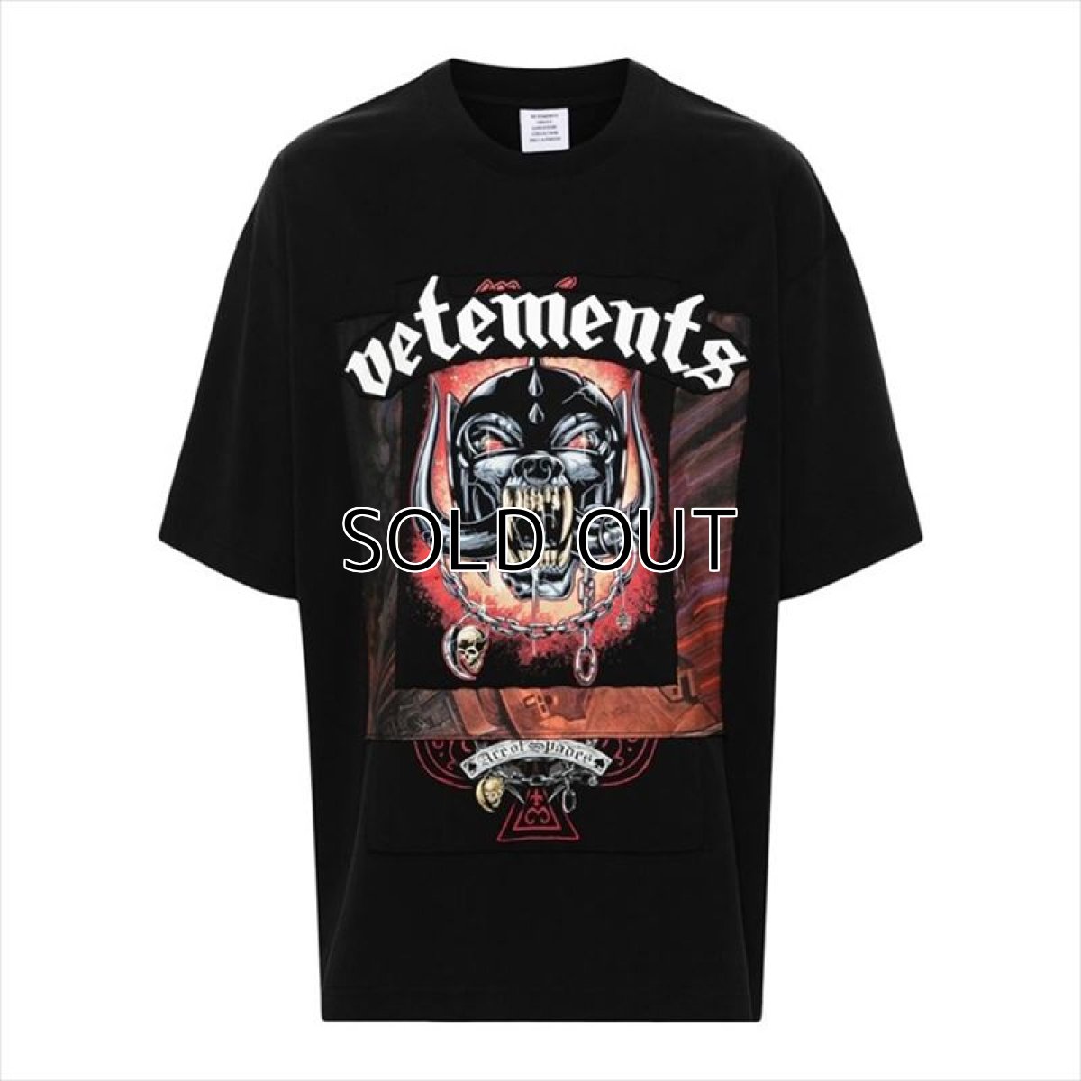 画像1: VETEMENTS motorhead Patched T-Shirt (Tシャツ) (1)