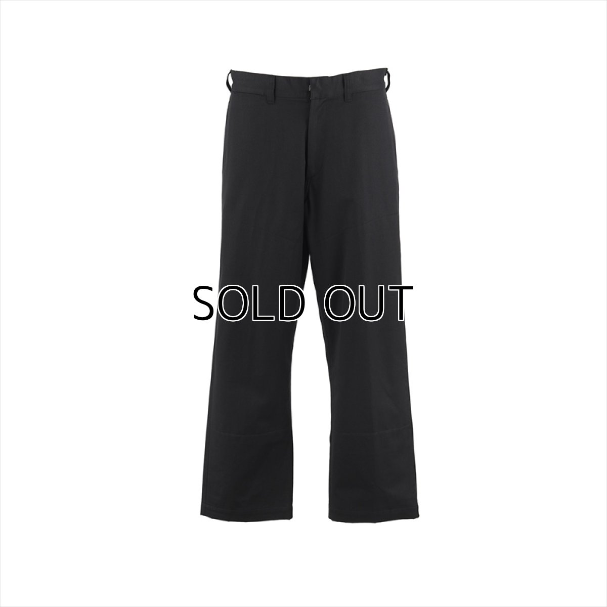 画像1: ©SAINT Mxxxxxx WIDE PANTS CHINO Black (1)