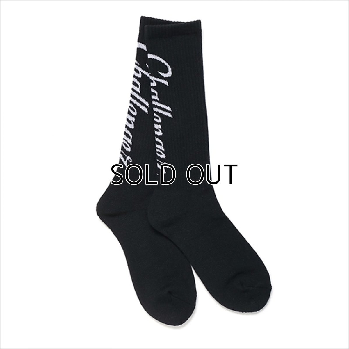 画像1: CHALLENGER Vertical Logo Socks (ソックス) (1)