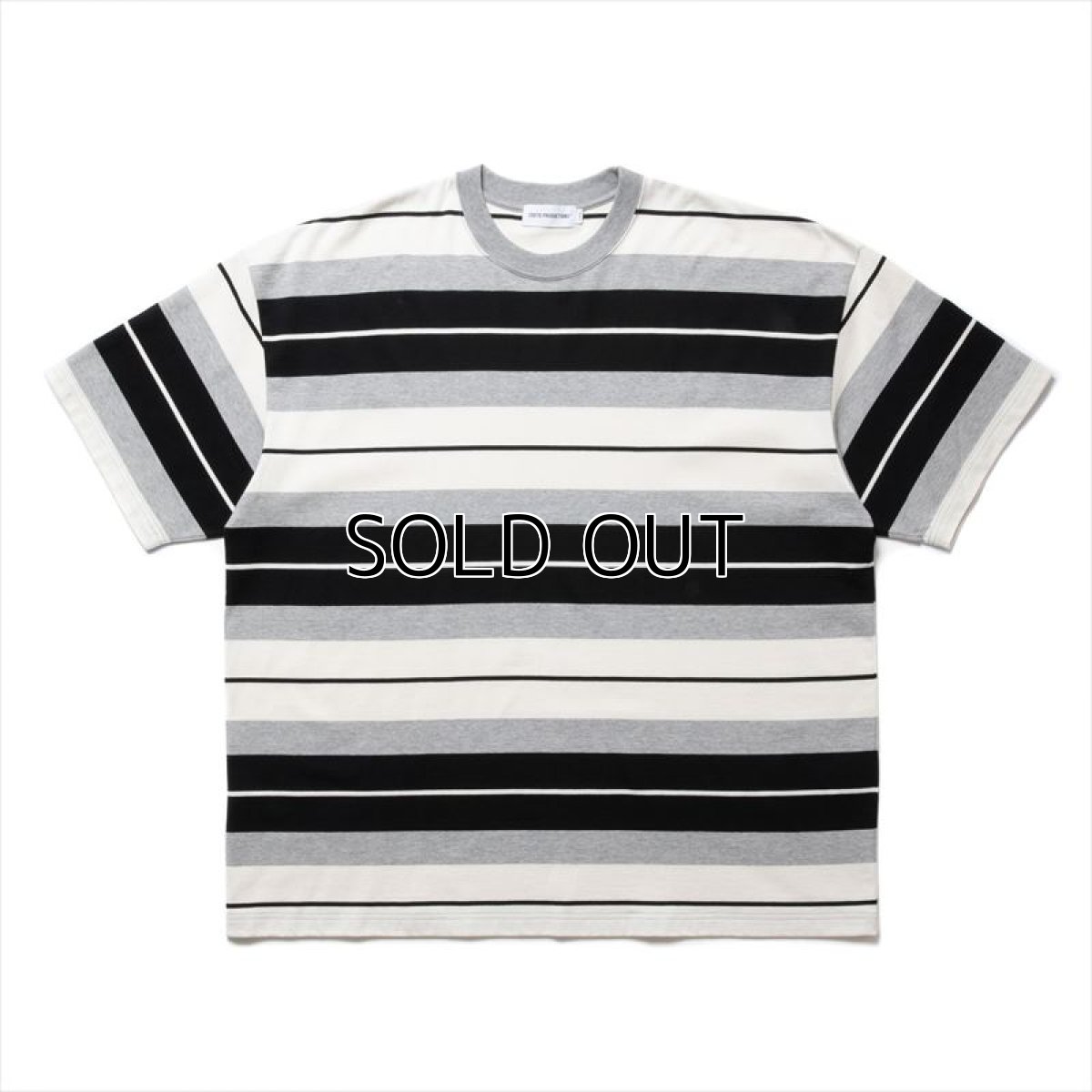 画像1: COOTIE PRODUCTIONS Panel Border S/S Tee (ボーダーTシャツ) (1)