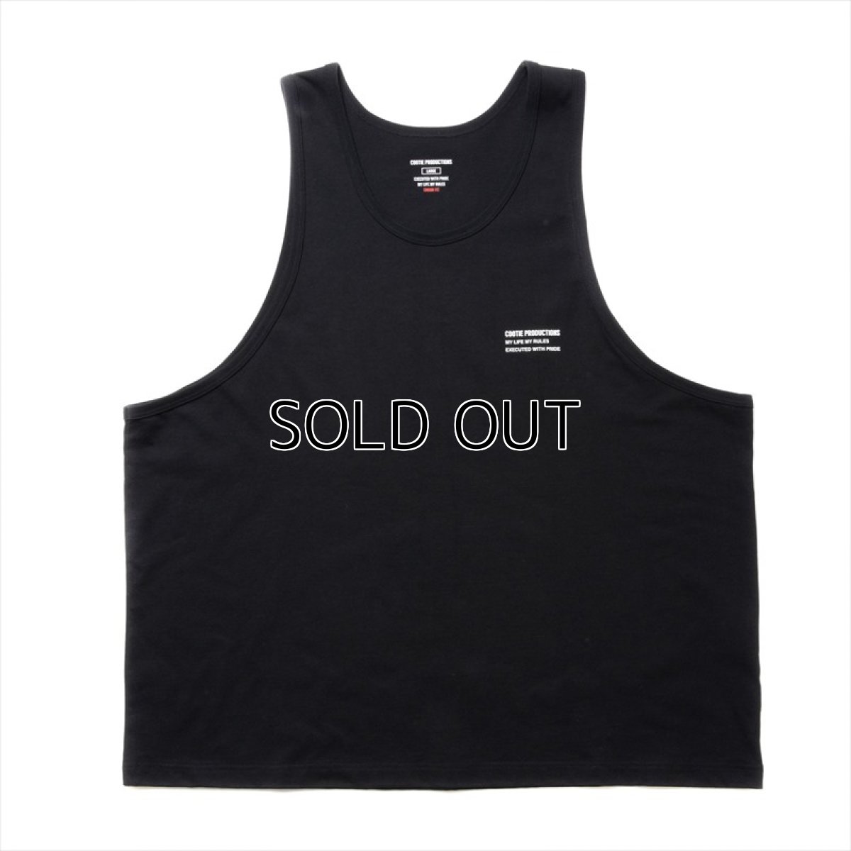 画像1: COOTIE PRODUCTIONS Open End Yarn Error Fit Tank Top (タンクトップ) (1)