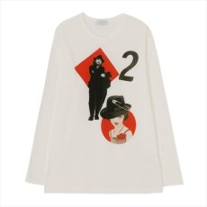 画像1: YOHJI YAMAMOTO 30/- Combed Single Jersey PT Long Sleeve T-Shirt (1)