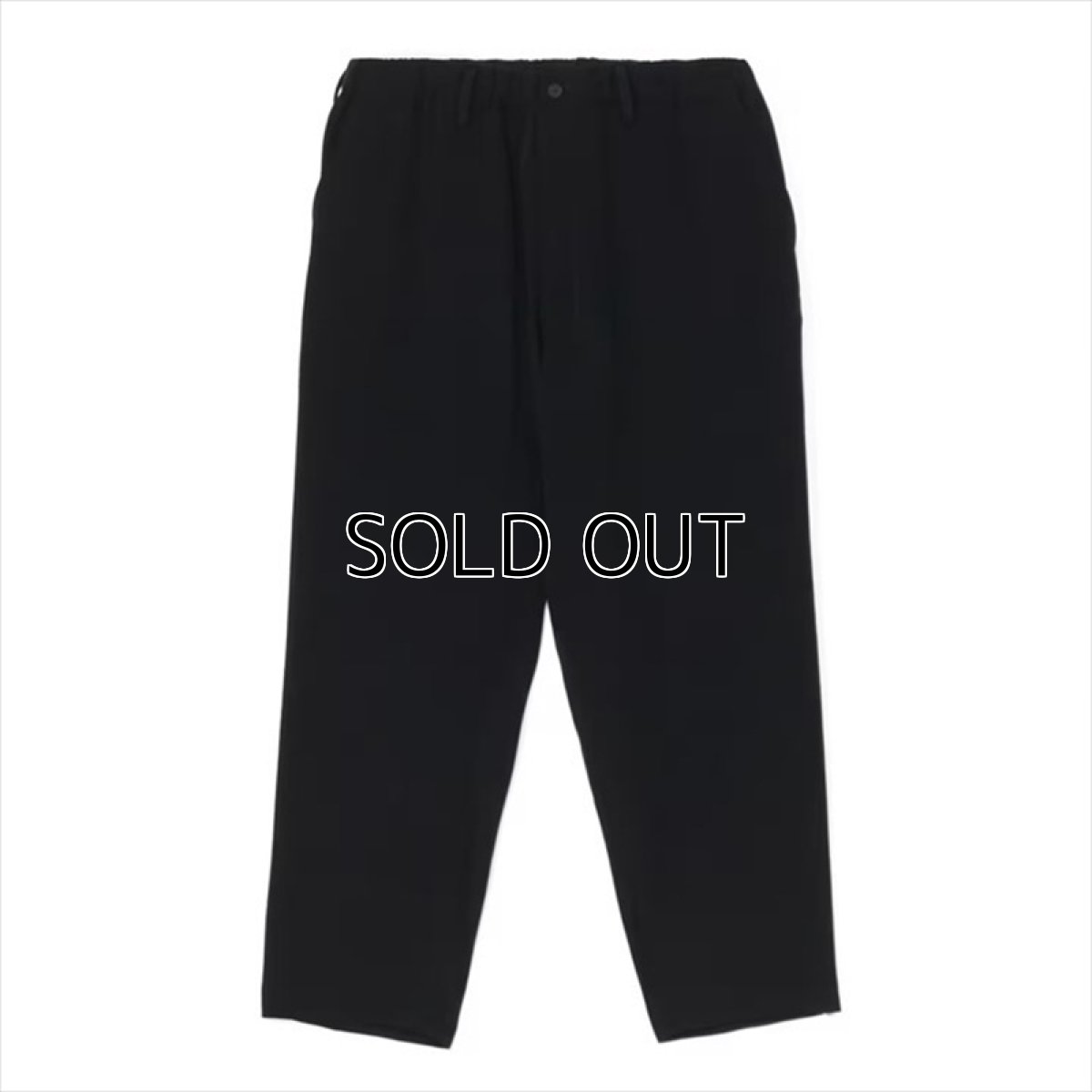 画像1: YOHJI YAMAMOTO Ta Tuxedo U-Double Stitch Elastic Pants (1)