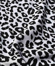 画像5: MINEDENIM Lips Leopard Print Open Collar Shirt (リップスレオパードシャツ) (5)