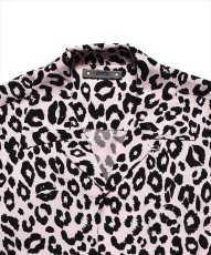 画像2: MINEDENIM Lips Leopard Print Open Collar Shirt (リップスレオパードシャツ) (2)