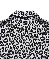 画像4: MINEDENIM Lips Leopard Print Open Collar Shirt (リップスレオパードシャツ) (4)