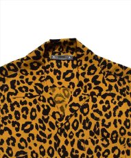 画像2: MINEDENIM Lips Leopard Print Open Collar Shirt (リップスレオパードシャツ) (2)