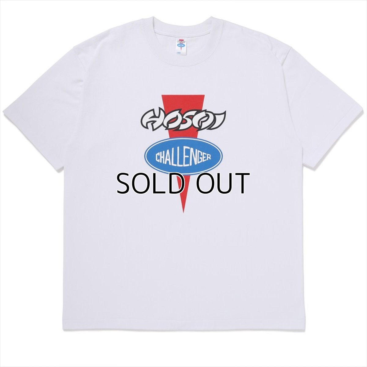 画像1: CHALLENGER x HOSOI Front Logo S/S Tee (Tシャツ) (1)