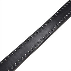 画像4: MINEDENIM Double Studs Leather Belt (ベルト) (4)