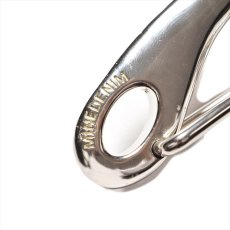 画像2: MINEDENIM END Silver Sailor Carabiner (カラビナ) (2)