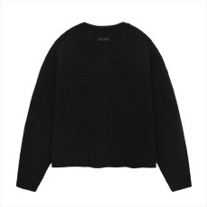 画像2: ESSENTIALS Heavy Waffle Cardigan (2)