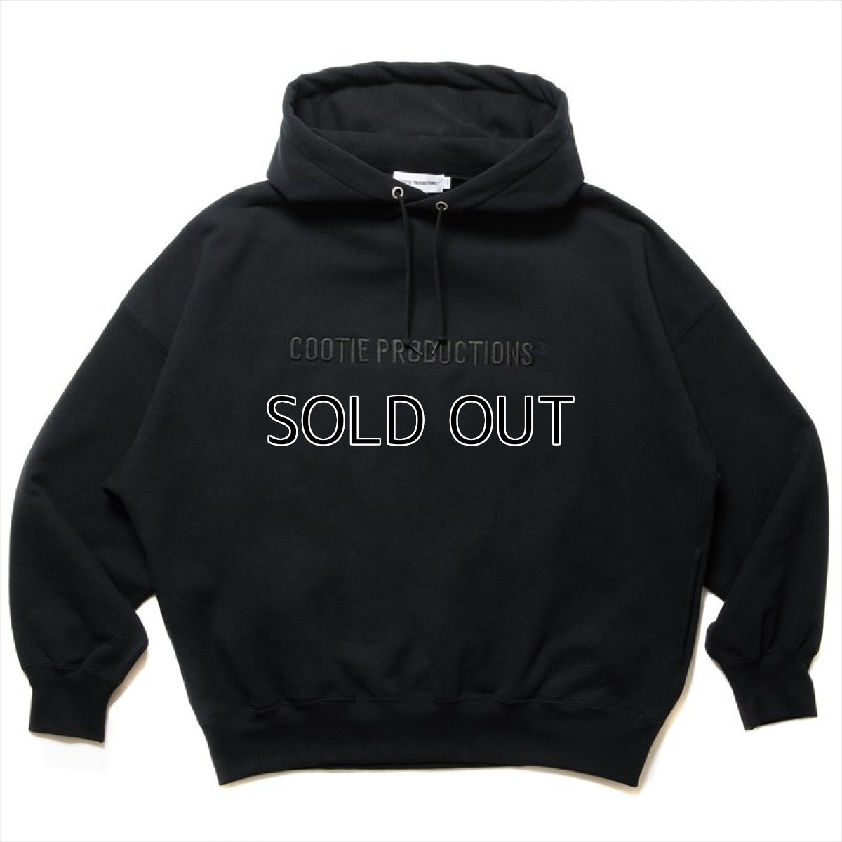 画像1: COOTIE PRODUCTIONS Open End Yarn Sweat Hoodie (Embroidery) (1)