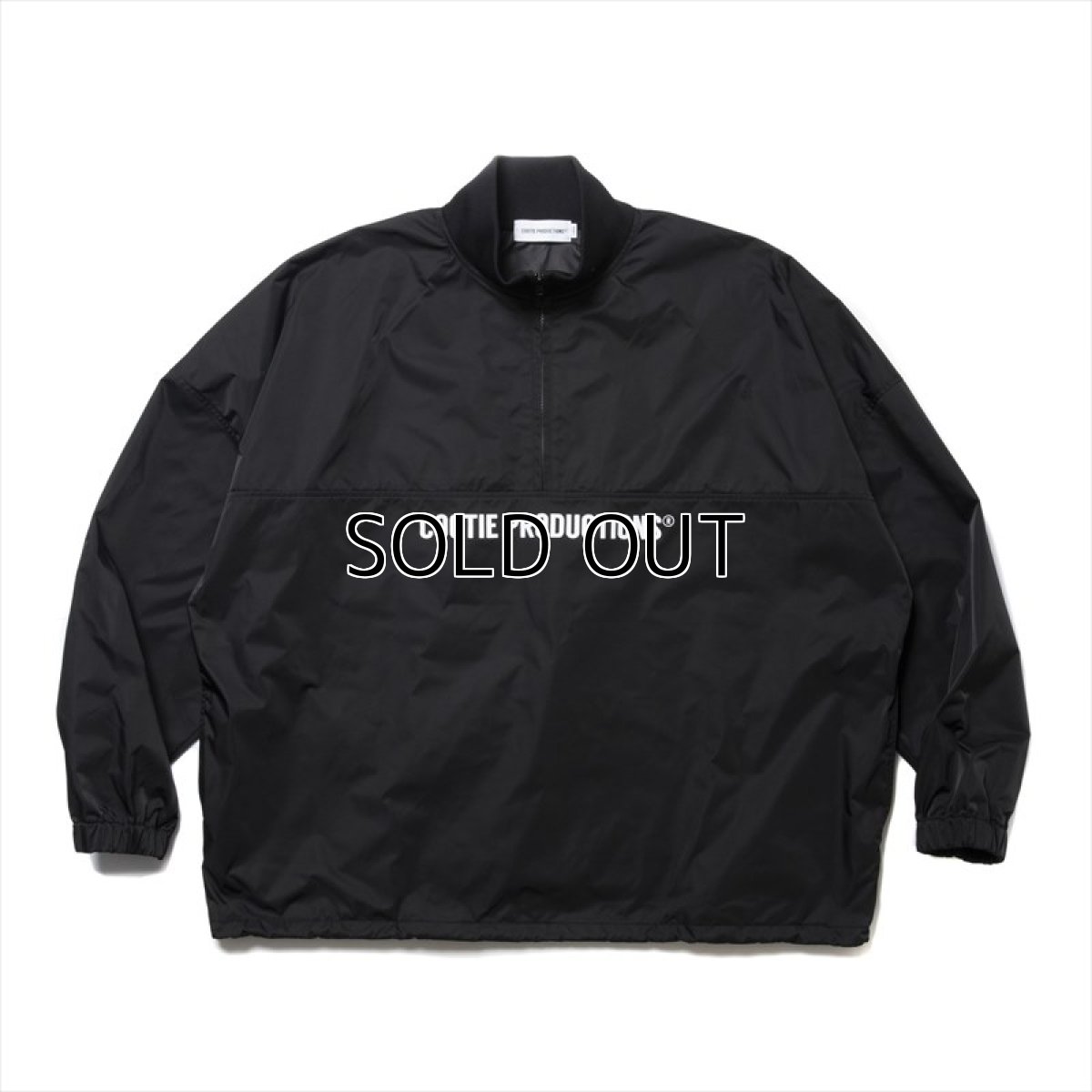 画像1: COOTIE PRODUCTIONS Memory Polyester Twill Half Zip Top (1)