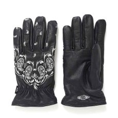 画像2: CHALLENGER Bandana Leather Glove (2)