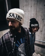 画像2: ©SAINT Mxxxxxx Knit Cap Saint Black (2)