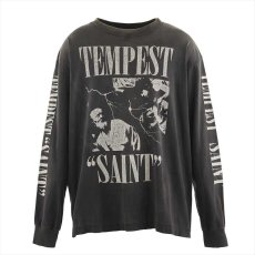 画像1: ©SAINT Mxxxxxx LS TEE TEMPEST Black (1)