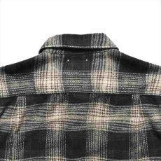 画像5: MINEDENIM Distortion Ombre Check Flannel Over Shirt (5)