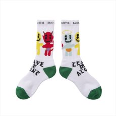 画像1: ©SAINT Mxxxxxx cactus plant flee market CP_SOCKS LMA White (1)