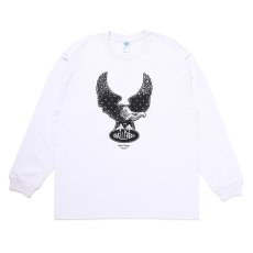 画像1: CHALLENGER L/S Oval Eagle Tee (1)