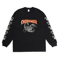 画像1: CHALLENGER L/S Scorpion Tee (1)