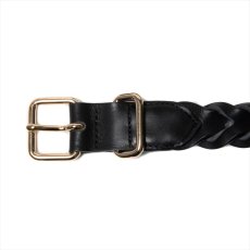 画像2: COOTIE PRODUCTIONS Leather Braid Belt (2)