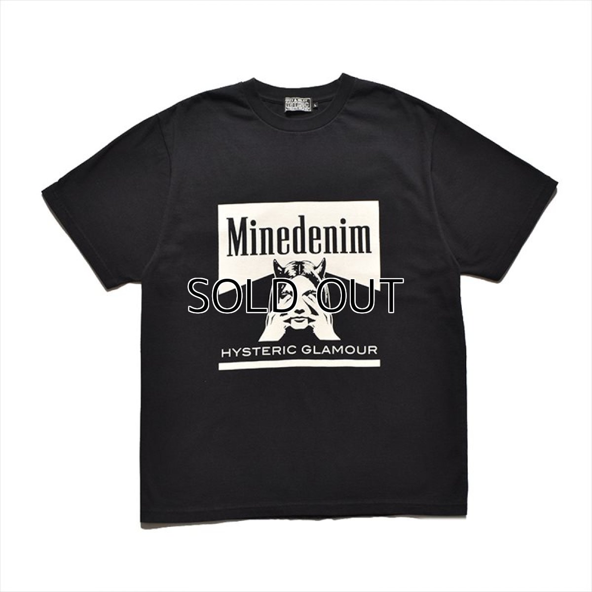 画像1: MINEDENIM x HYSTERIC GLAMOUR Graphic T-Shirt (1)