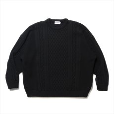 画像1: COOTIE PRODUCTIONS Fishermans Crewneck Sweater (フィッシャーマンセーター) (1)