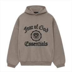 画像1: ESSENTIALS Heavy Fleece Vintage Shrunken Hoodie (Old English Shield) (1)