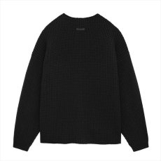 画像2: ESSENTIALS Heavy Waffle Crewneck Sweater (ワッフルセーター) (2)