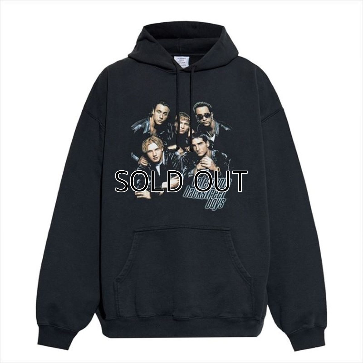 画像1: VETEMENTS BACKSTREET BOYS Oversized Hoodie (パーカー) (1)