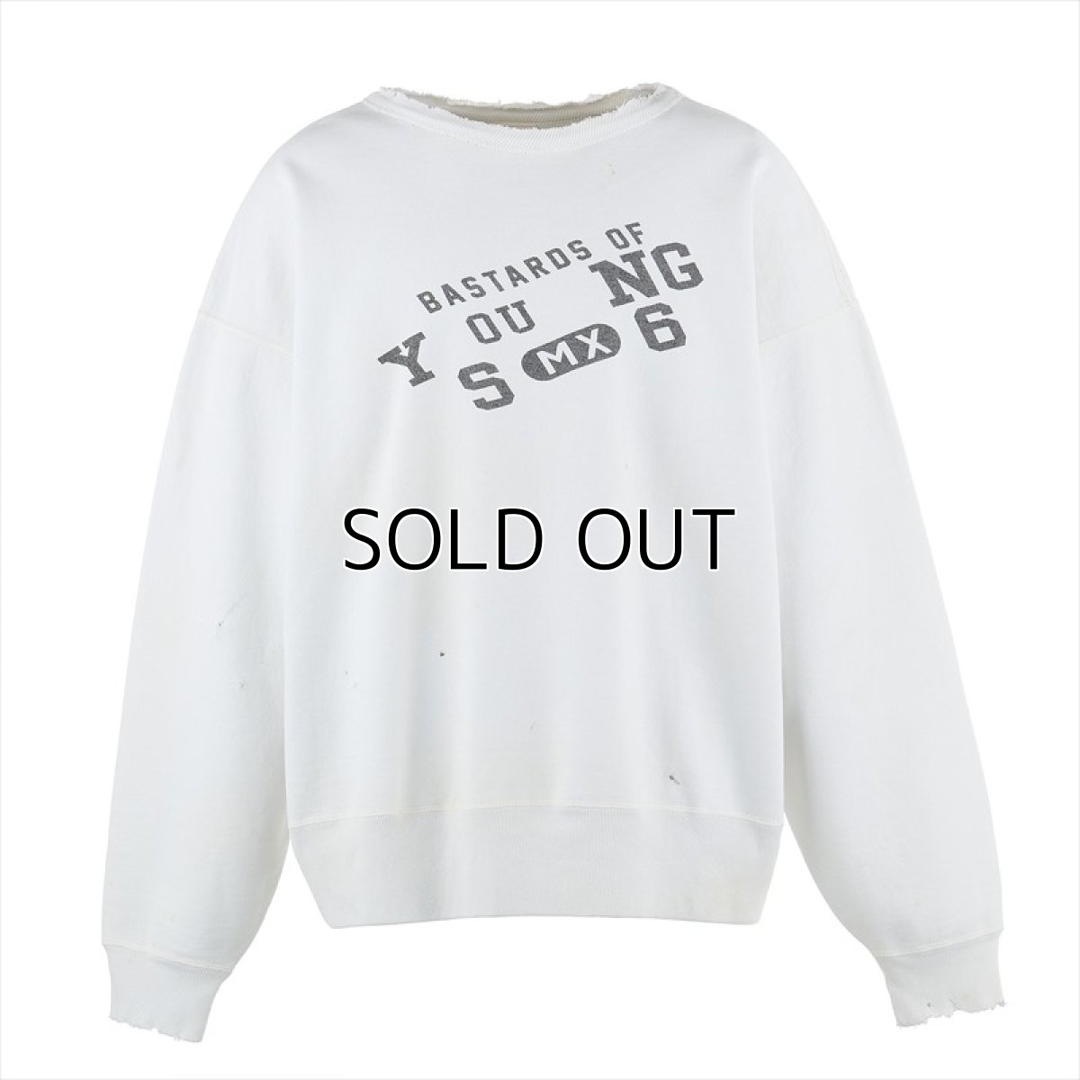 画像1: ©SAINT Mxxxxxx BerBerJin BJ_CREW NECK SWEAT YOUNG White (スウェット) (1)