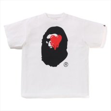 画像1: EMOTIONALLY UNAVAILABLE x A BATHING APE EU BAPE FACE SS TEE White (Tシャツ) (1)