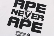 画像4: EMOTIONALLY UNAVAILABLE x A BATHING APE EU BAPE FACE SS TEE White (Tシャツ) (4)