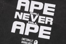 画像4: EMOTIONALLY UNAVAILABLE x A BATHING APE EU BAPE FACE SS TEE Black (Tシャツ) (4)